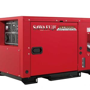 澤藤發(fā)電機柴油靜音數碼變頻SHX8000DI
